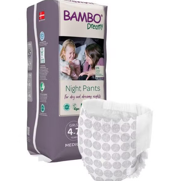 Bambo Dreamy Night Pants, Girls 4-7 years