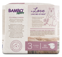 bambo nature baby diapers size 3 back