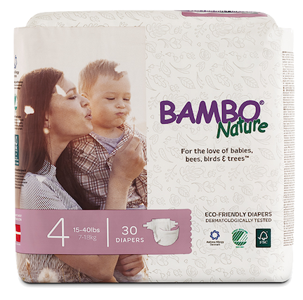 bambo nature baby diapers size 4