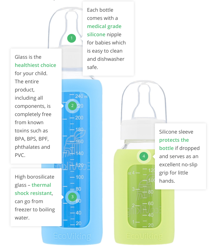 Ecoviking best sale baby bottle