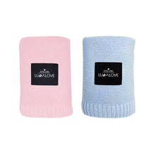 Bamboo Knitted Blanket - Royal Label
